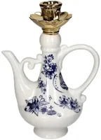 Kersten kandelaar porselein dutch delight theepot 16.5x11x22.5cm blauw