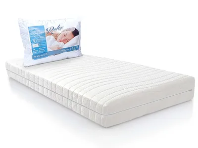 Pocketveringmatras Pocket 320 voordeelset 1 matras + 1 kussen 70x200 Pocketveringmatras Pocket 320 voordeelset 1 matras + 1 kussen 70x200