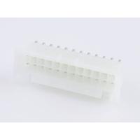 Molex 15246240 Female header, inbouw (standaard) Totaal aantal polen: 24 Rastermaat: 4.2 mm Inhoud: 1 stuk(s) Tray