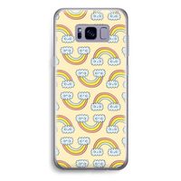 Regenboog: Samsung Galaxy S8 Plus Transparant Hoesje