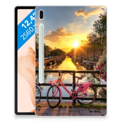 Samsung Galaxy Tab S7FE | Hip Hoesje | Amsterdamse Grachten