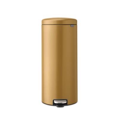 Brabantia NewIcon Pedaalemmer - 30 liter - kunstof binnenemmer - warm gold 238765