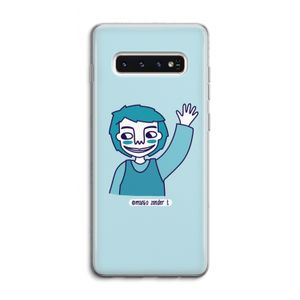 Zwaai: Samsung Galaxy S10 4G Transparant Hoesje