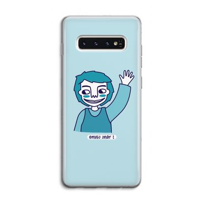 Zwaai: Samsung Galaxy S10 4G Transparant Hoesje
