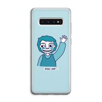 Zwaai: Samsung Galaxy S10 4G Transparant Hoesje
