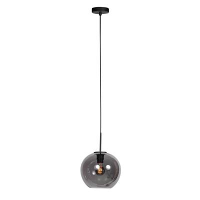 Steinhauer HanglampHaloSwap met 1 bol smoke glas Ø 25cm - 4293ZW