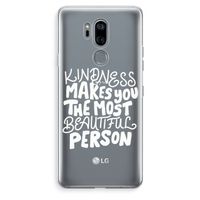 The prettiest: LG G7 Thinq Transparant Hoesje