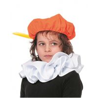 Pieten kraag accessoires wit voor kinderen