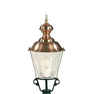KS Verlichting Nostalgische ronde lantaarn lampBerghuizen K3A zwart - 1407