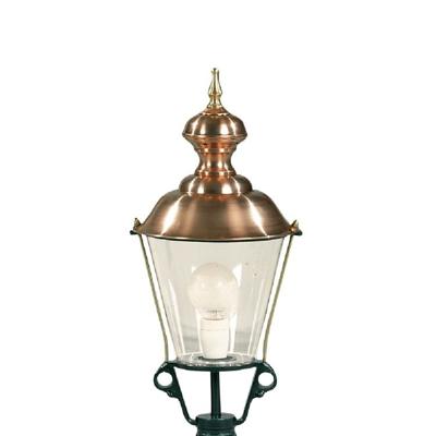 KS Verlichting Nostalgische ronde lantaarn lampBerghuizen K3A zwart - 1407