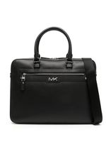 Michael Kors Collection porte-documents Hudson en cuir - Noir - thumbnail