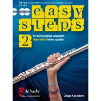 De Haske Easy Steps 2 Fluit in eenvoudige stappen dwarsfluit leren spelen - thumbnail