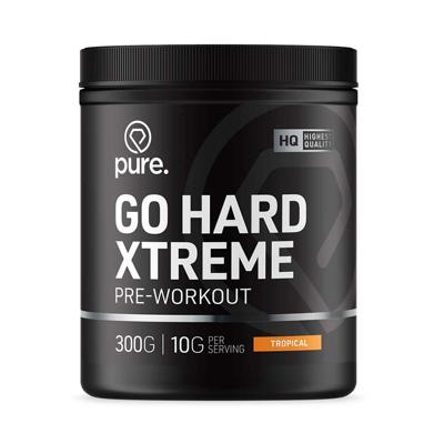 -Go Hard Pre-Workout 30servings Tropical
