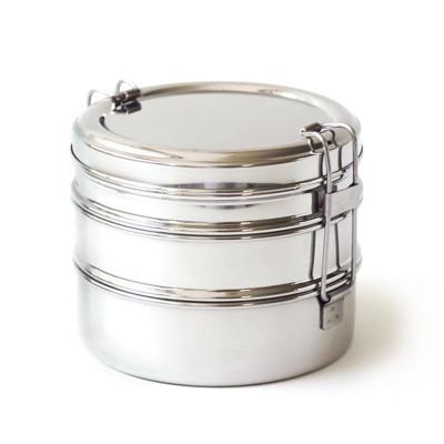 Ecolunchbox Tri Bento (Drie-In-Eén Rond) Lunchbox
