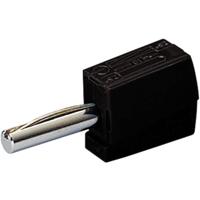 WAGO 215-311 Banaanstekker Stekker, recht Stift-Ø: 4 mm Zwart 1 stuk(s)
