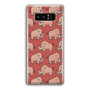 Mammoet: Samsung Galaxy Note 8 Transparant Hoesje