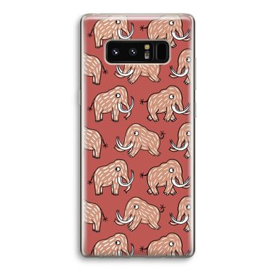 Mammoet: Samsung Galaxy Note 8 Transparant Hoesje