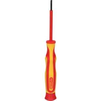 Precisie-schroevendraaier met isolatie voor sleufschroeven, 2,5 mm KS Tools 500.6141