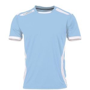 Hummel 110106 Club Shirt Korte Mouw - Sky Blue-White - S
