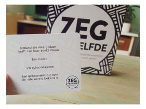 Zeg Hetzelfde