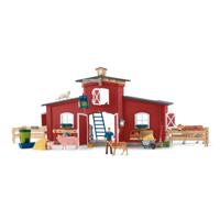 schleich FARM WORLD Grote stal, rood - 42606