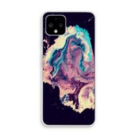 Cosmic Silence: Pixel 4 Transparant Hoesje