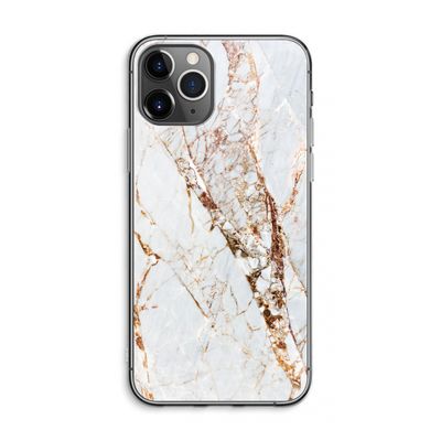 Goud marmer: iPhone 11 Pro Max Transparant Hoesje