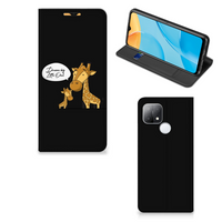 OPPO A15 Magnet Case Giraffe - thumbnail