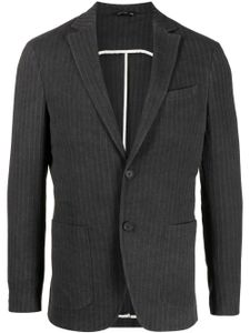 Tonello blazer boutonné à rayures - Gris