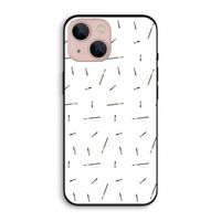 Hipster stripes: iPhone 13 Biologisch afbreekbaar hoesje