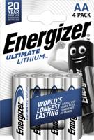 Batterij energizer ultimate lithium 4x aa