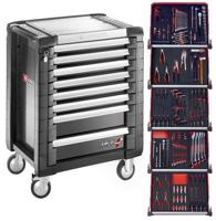 Facom jet gereedschapswagen 8 laden m3, 5 gev. laden, zwart