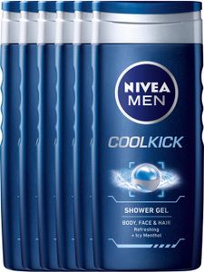 Nivea Men Cool Kick Douchegel Voordeelverpakking 6x250ml