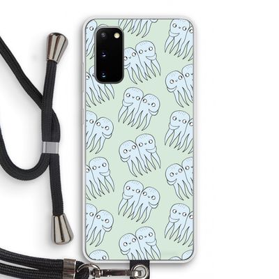 Octopussen: Samsung Galaxy S20 Transparant Hoesje met koord