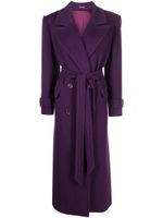 Tagliatore manteau Julia à simple boutonnage - Violet