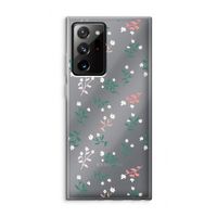 Small white flowers: Samsung Galaxy Note 20 Ultra / Note 20 Ultra 5G Transparant Hoesje