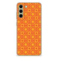 Samsung Galaxy S21FE | TPU bumper | Batik Oranje
