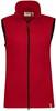 Hakro 247 Women´s fleece vest ECO - Red - XS