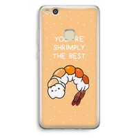 You're Shrimply The Best: Huawei Ascend P10 Lite Transparant Hoesje