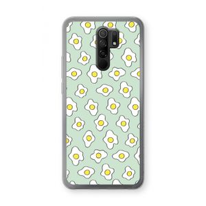 Spiegeleitjes: Xiaomi Redmi 9 Transparant Hoesje