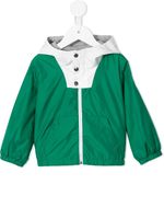 Moncler Enfant veste à capuche - Vert