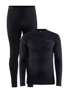 Craft 1909709 Core Warm Baselayer Set Men - Black - XS