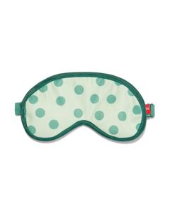 HEMA Slaapmasker Groen Met Stippen