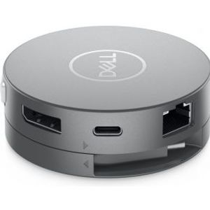 Dell 7-in-1 USB-C Multiport adapter DA310 - Zilver