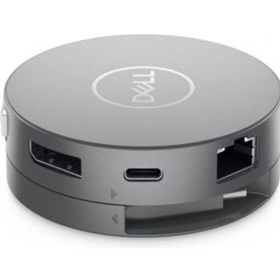 Dell 7-in-1 USB-C Multiport adapter DA310 - Zilver