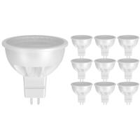 LED Spot 12V 10 Stuks - Brinton - GU5.3 MR16 Fitting - 4.5W 420lm 38D - 840 Natuurlijk Wit 4000K | Vervangt 50W