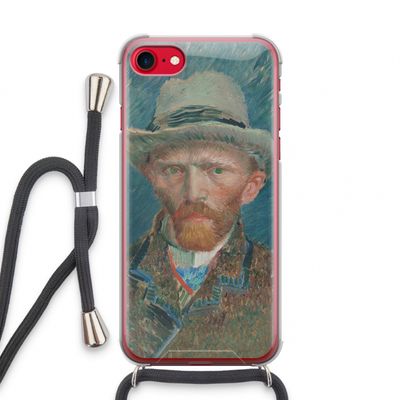 Van Gogh: iPhone SE 2020 Transparant Hoesje met koord