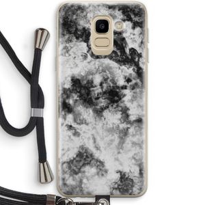 Onweer: Samsung Galaxy J6 (2018) Transparant Hoesje met koord