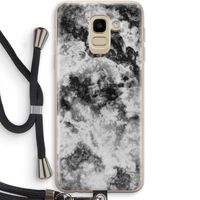Onweer: Samsung Galaxy J6 (2018) Transparant Hoesje met koord