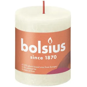 Bolsius Rustiko Shine kaars Cylinder Crème 1 stuk(s)